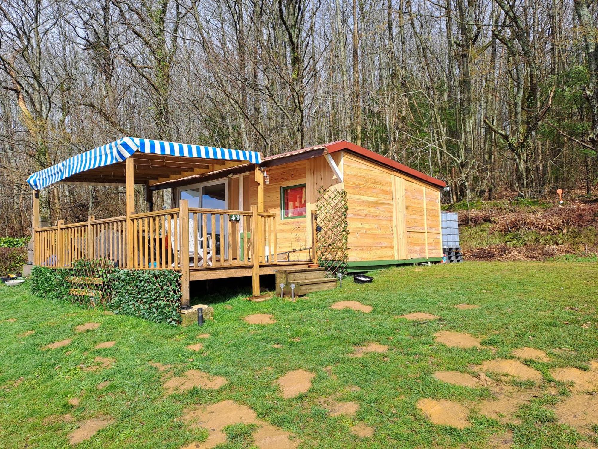 Camping Le Bois Jahan Brunelles Exterior foto