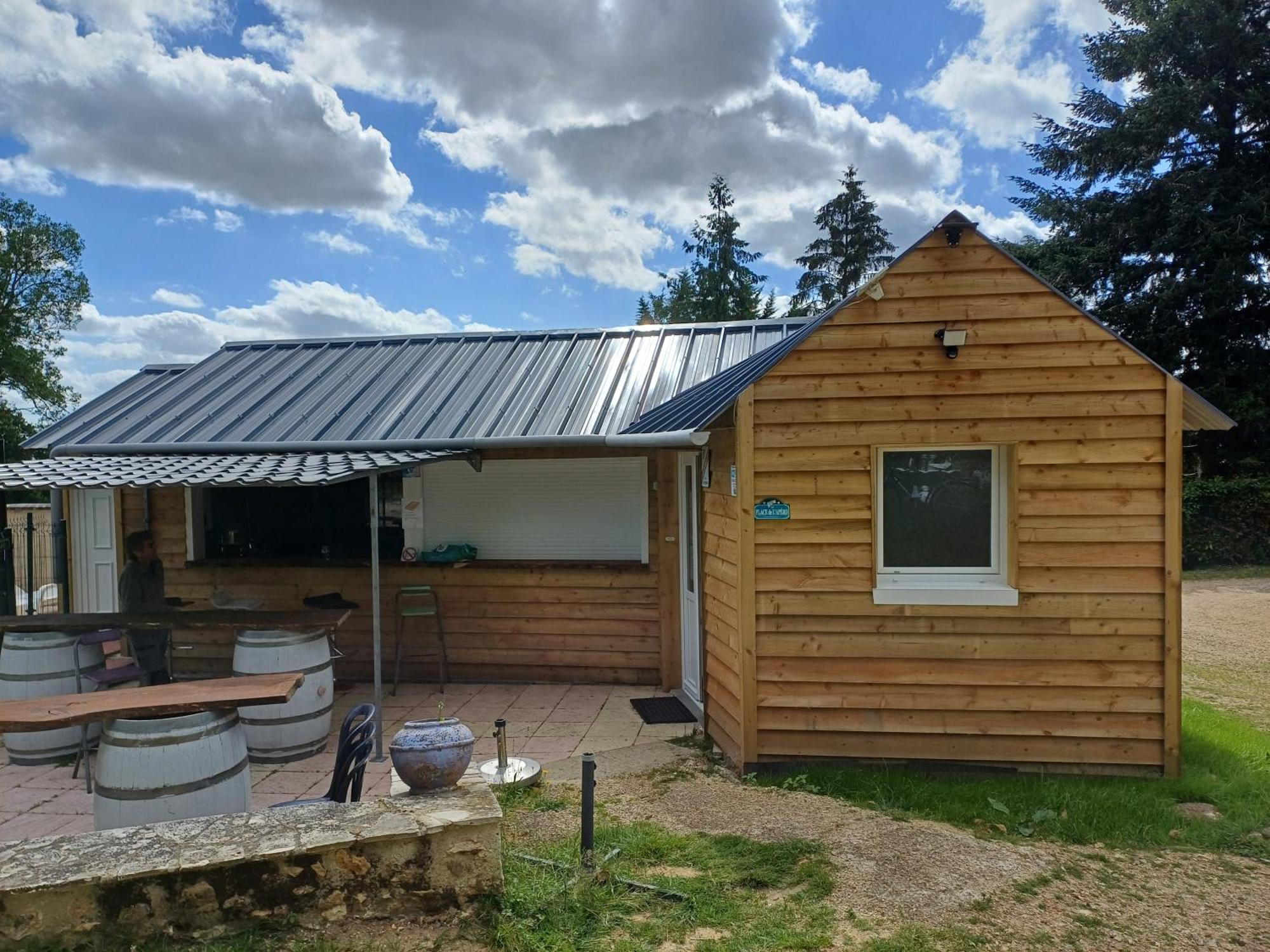 Camping Le Bois Jahan Brunelles Exterior foto